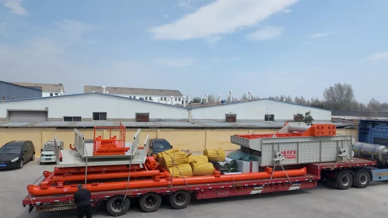 Toista tilaus Keski-Aasiasta! Jinqi Gold Mining -seulayksikkö lähetetty